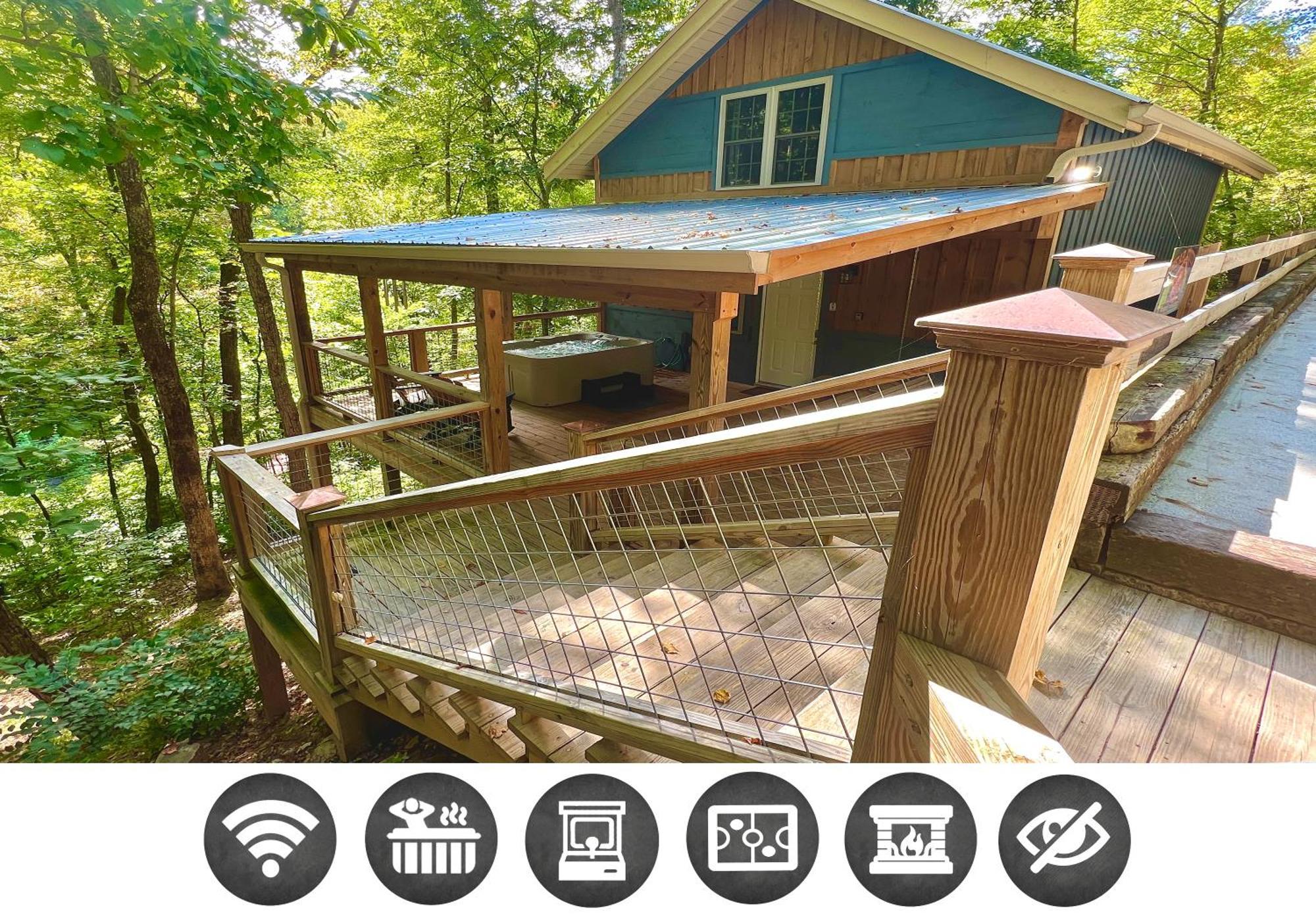 Bigfoots Hideaway Cabin Gatlinburg Exterior foto