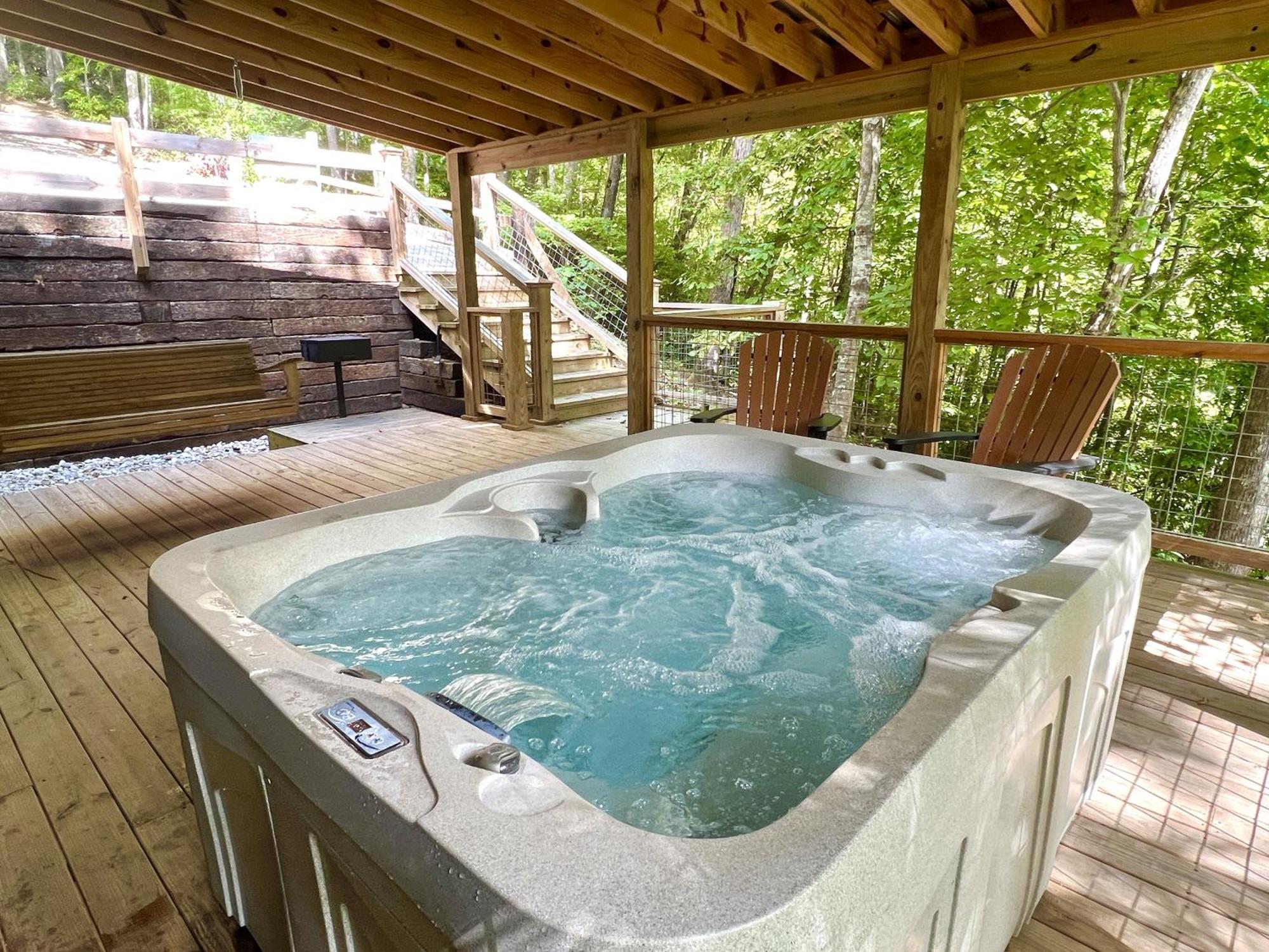 Bigfoots Hideaway Cabin Gatlinburg Exterior foto